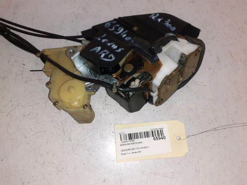 Serrure arriere droit LEXUS RX 1 Essence - 1