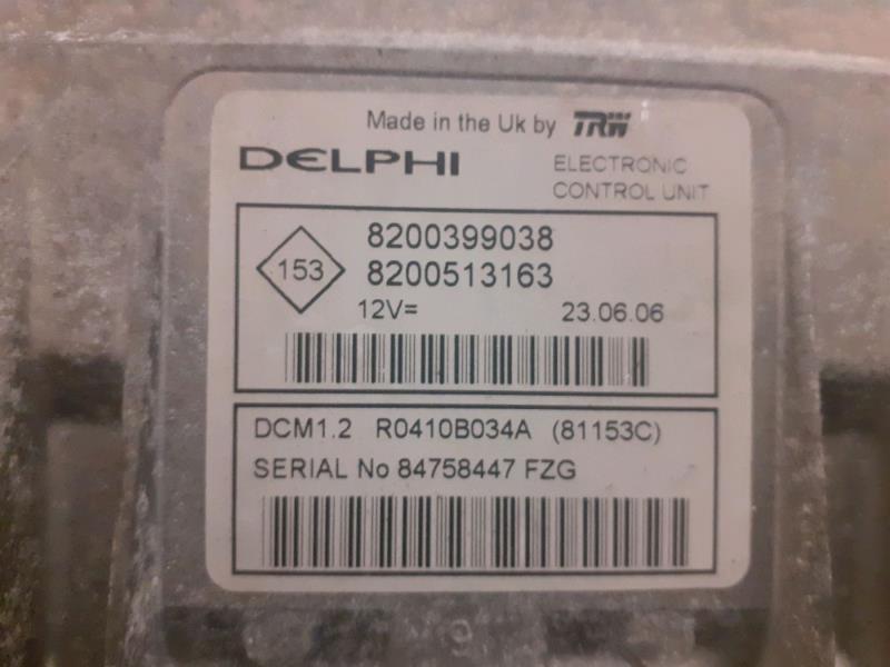 Calculateur RENAULT CLIO 3 Diesel - 1