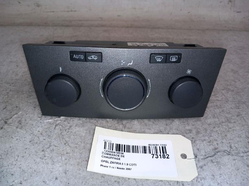 Commande chauffage OPEL ZAFIRA 2 B Diesel - 1