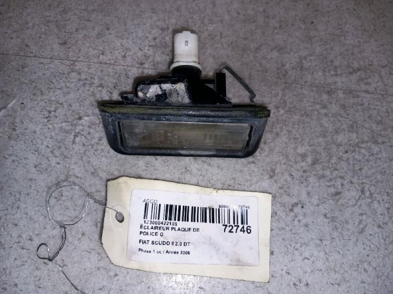 Eclairage de plaque FIAT SCUDO 2 Diesel - 1