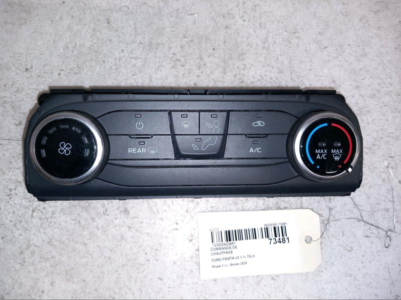 Commande chauffage FORD FIESTA 7 Essence - 1