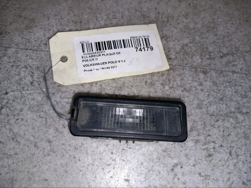 Eclairage de plaque VOLKSWAGEN POLO 5 Diesel - 1