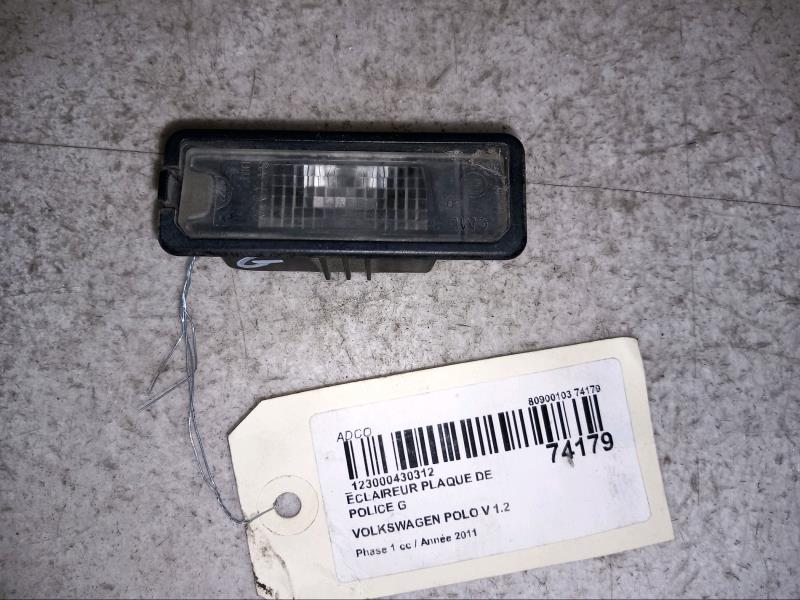 Eclairage de plaque VOLKSWAGEN POLO 5 Diesel - 1