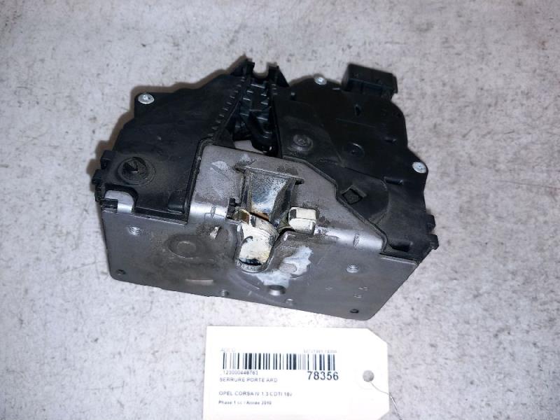 Serrure arriere droit OPEL CORSA 4 D Diesel - 1
