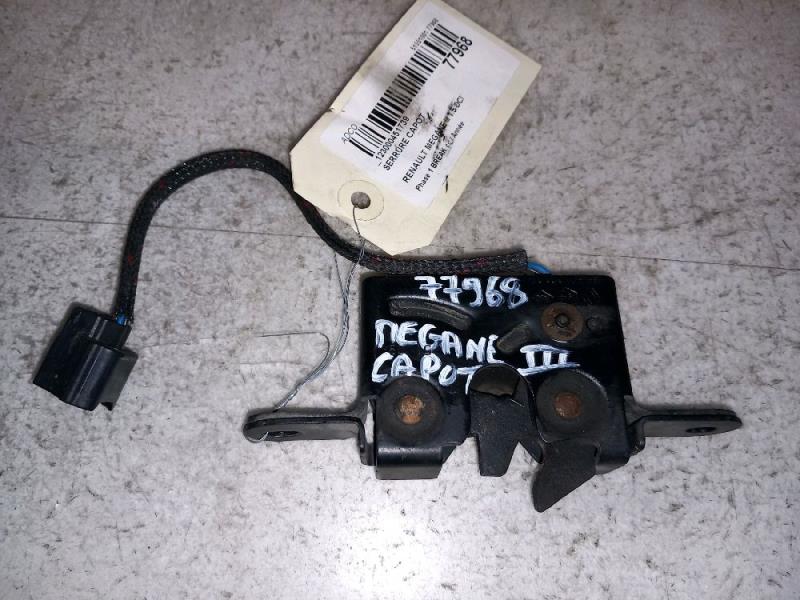 Serrure de capot RENAULT MEGANE 3 BREAK Diesel - 1