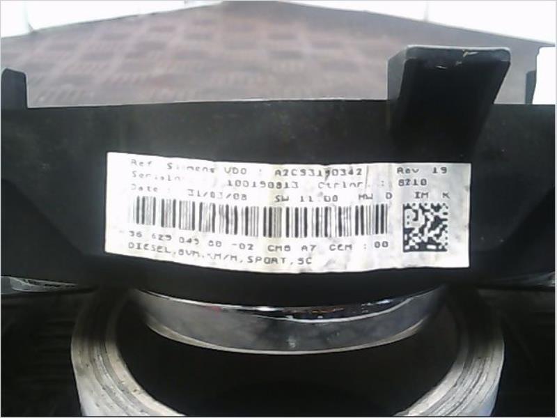 Compteur PEUGEOT 207 Diesel - 1
