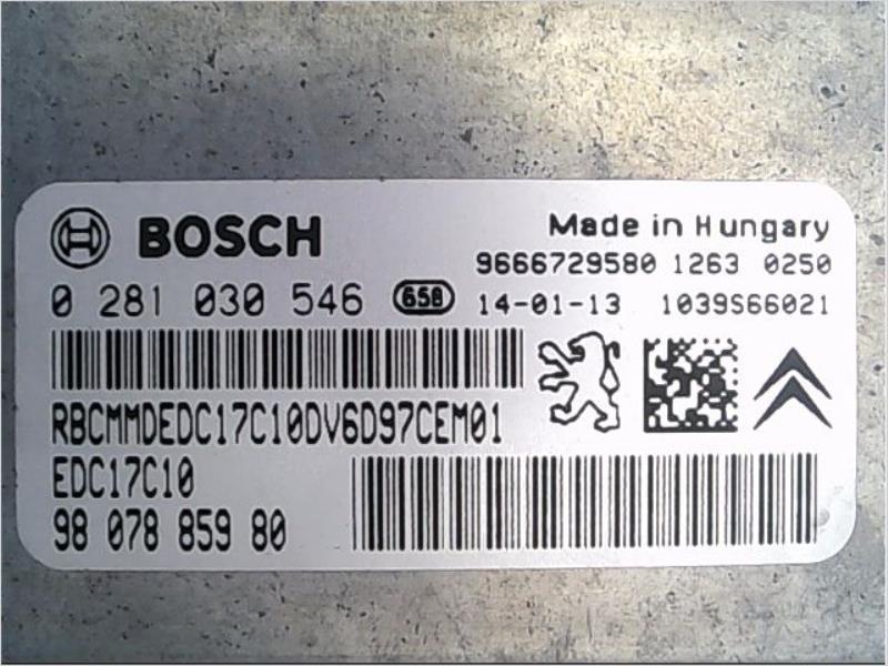 Calculateur PEUGEOT 208 Diesel - 1