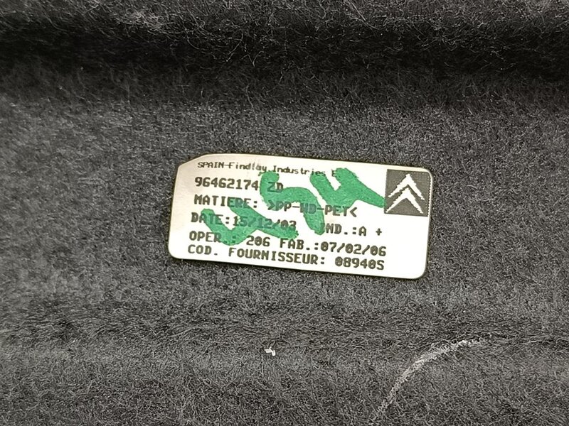 Tendalino cappelliera CITROEN C4 BERLINA LX Gasolina - 1