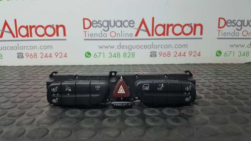 Interruttore luci emergenza MERCEDES-BENZ CLASE C (W203) BERLINA 270 CDI Diésel - 1