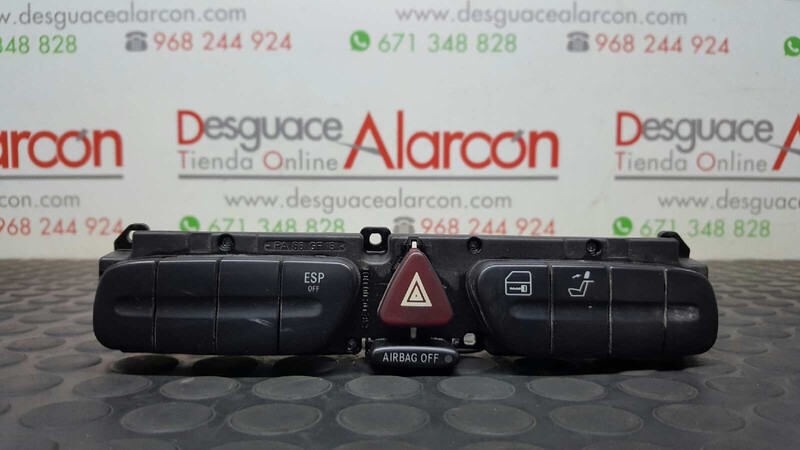 Interruttore luci emergenza MERCEDES-BENZ CLASE CLK (W209) COUPE 200 Compressor Gasolina - 1