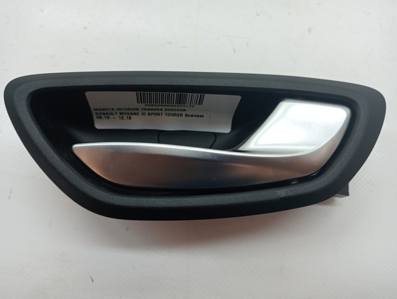 Maniglia interna posteriore destra RENAULT MEGANE III SPORT TOURER Business Diésel - 1