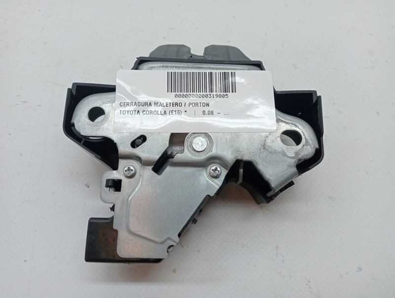 Serrure de coffre TOYOTA COROLLA (E15) Essence - 1
