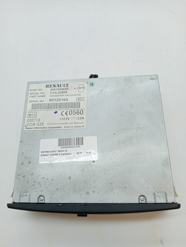 Autoradio RENAULT LAGUNA III Expression Diesel - 1