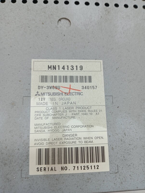 Autoradio MITSUBISHI OUTLANDER (CW0) Essence - 1
