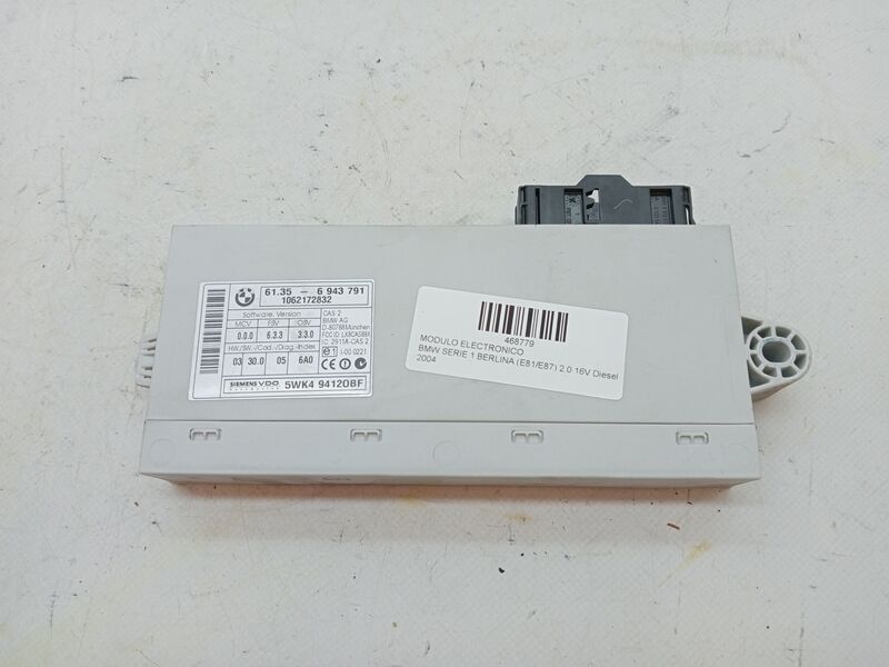 Module électronique BMW SERIE 1 BERLINA (E81/E87) 2.0 16V Diesel Diesel - 1