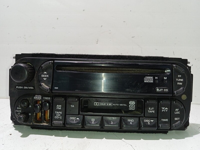Autoradio originale CHRYSLER VOYAGER (RG) 2.4 CAT Gasolina - 1