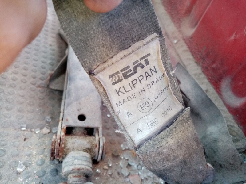 Ceinture avant gauche SEAT TERRA (24) 1.4 D Diesel - 1