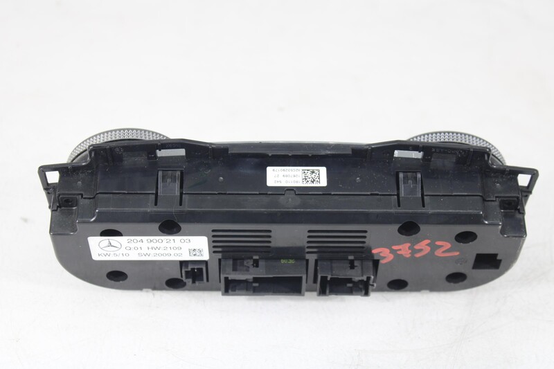Commande chauffage MERCEDES-BENZ CLASE C (W204) BERLINA C 200 CDI BlueEfficiency Diesel - 1