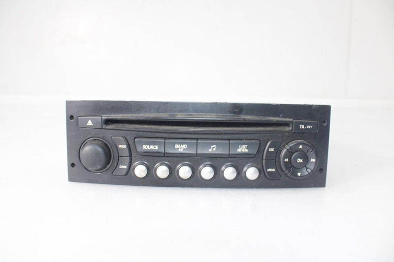 Autoradio originale CITROËN BERLINGO Furgoneta/monovolumen (B9) 1.6 HDi 90 Diésel - 1