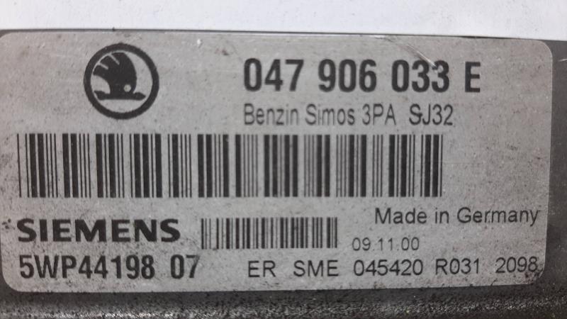Centralina motore SKODA FABIA (6Y2/6Y3) Classic Gasolina - 1