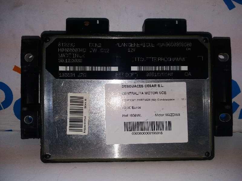 Centralina motore PEUGEOT PARTNER (S2) Combiespace Diésel - 1