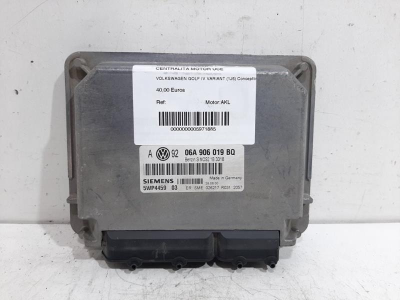 Centralina motore VOLKSWAGEN GOLF IV VARIANT (1J5) Conceptline Gasolina - 1