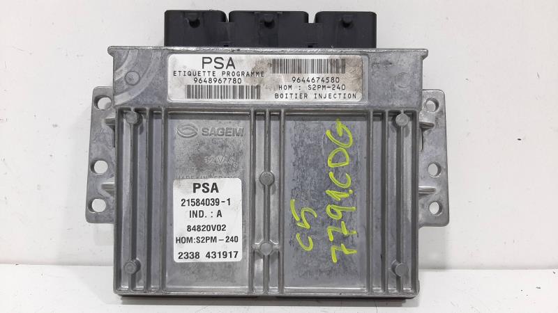 Centralina motore CITROËN C5 BERLINA 1.8 16V SX Automático Gasolina - 1