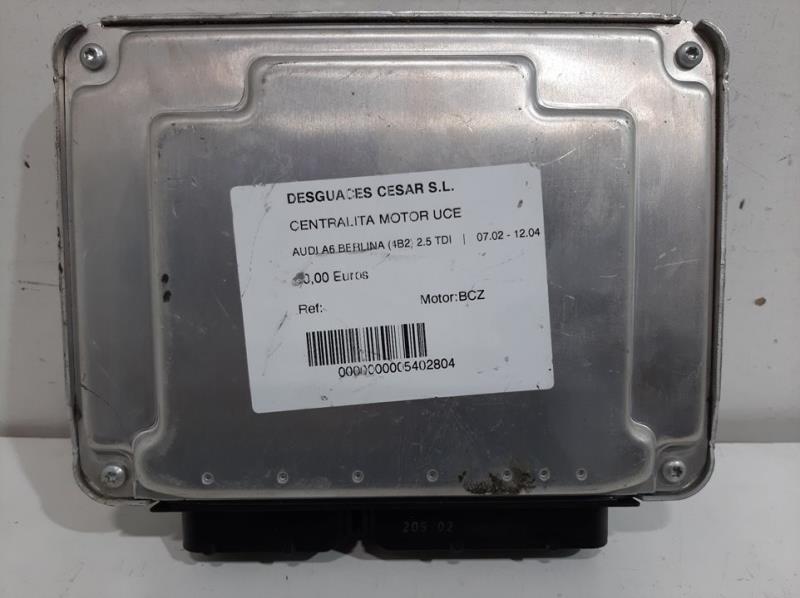 Centralina motore AUDI A6 BERLINA (4B2) 2.5 TDI Diésel - 1