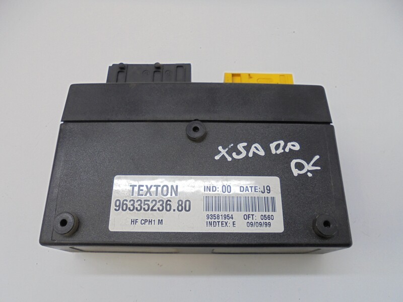 Module électronique CITROEN XSARA BERLINA 1.9 TD EXCLUSIVE Diesel - 1