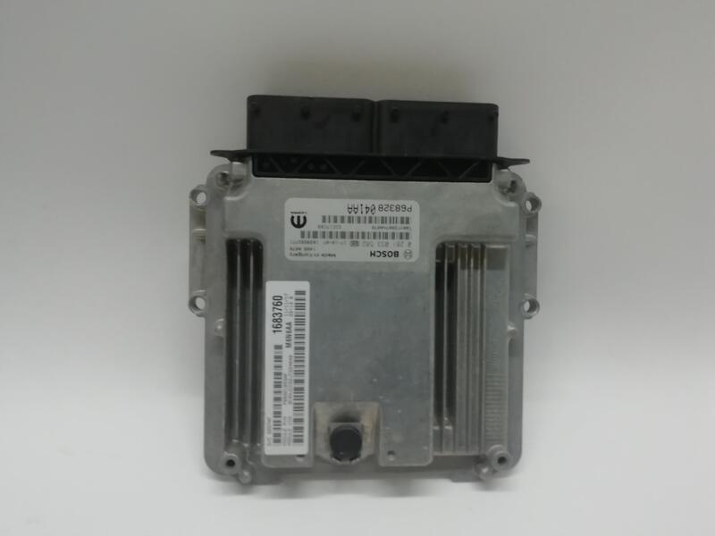Calculateur moteur JEEP COMPASS 1.6 CRD  - 1