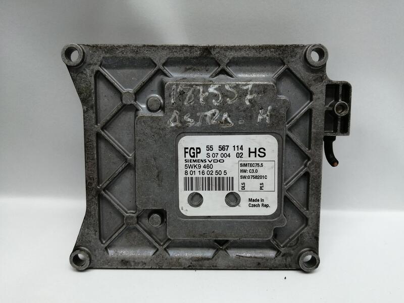 Calculateur moteur OPEL ASTRA H BERLINA ENJOY  - 1