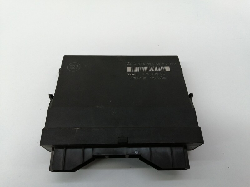 Module électronique MERCEDES-BENZ CLK 320 CDI  - 1