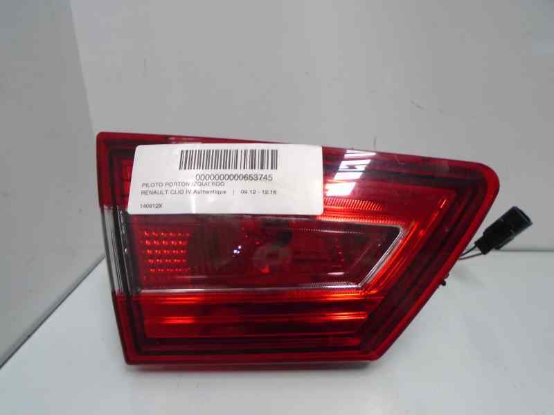 Feu arriere secondaire gauche (feux) RENAULT CLIO IV AUTHENTIQUE Diesel - 1