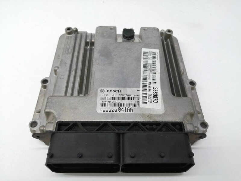 Calculateur moteur JEEP COMPASS 1.6 CRD  - 1