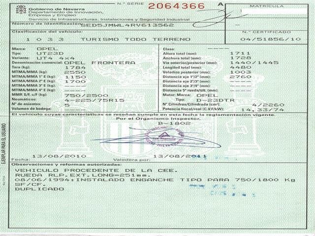 Foto del ricambio