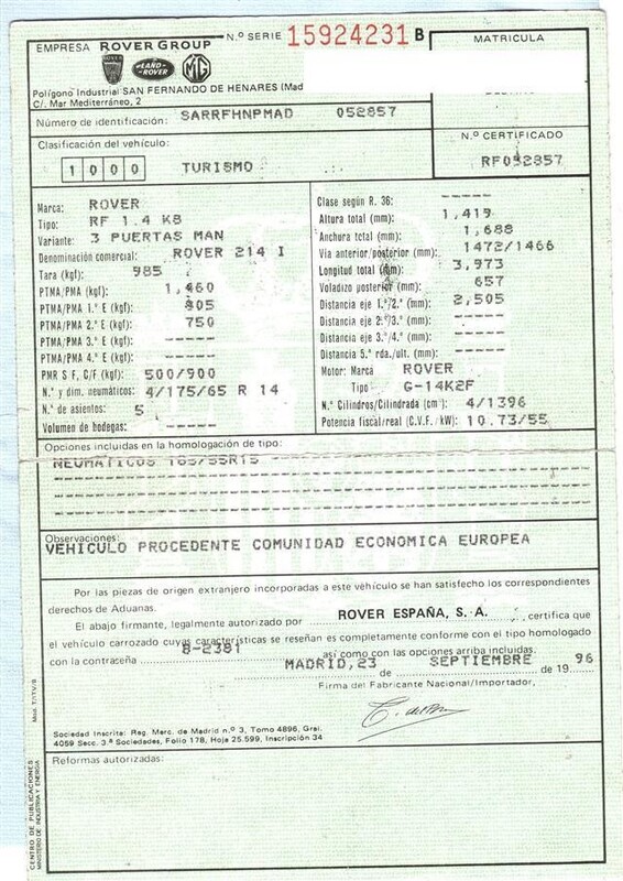 Foto del ricambio