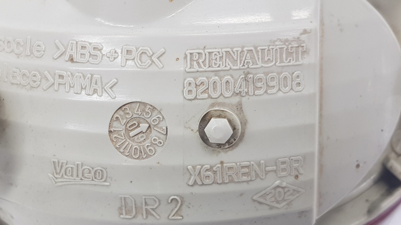 Luce paraurti posteriore destra RENAULT KANGOO 1.5 DCI D  - 1
