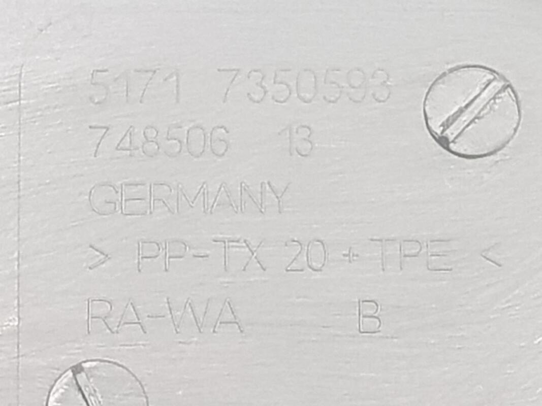 Cerniera cofano BMW SERIE X1 2.0 16V TURBODIESEL  - 1