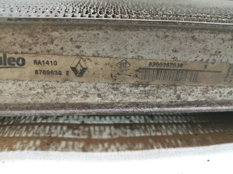 Radiateur eau RENAULT SCENIC II Authentique Diesel - 1
