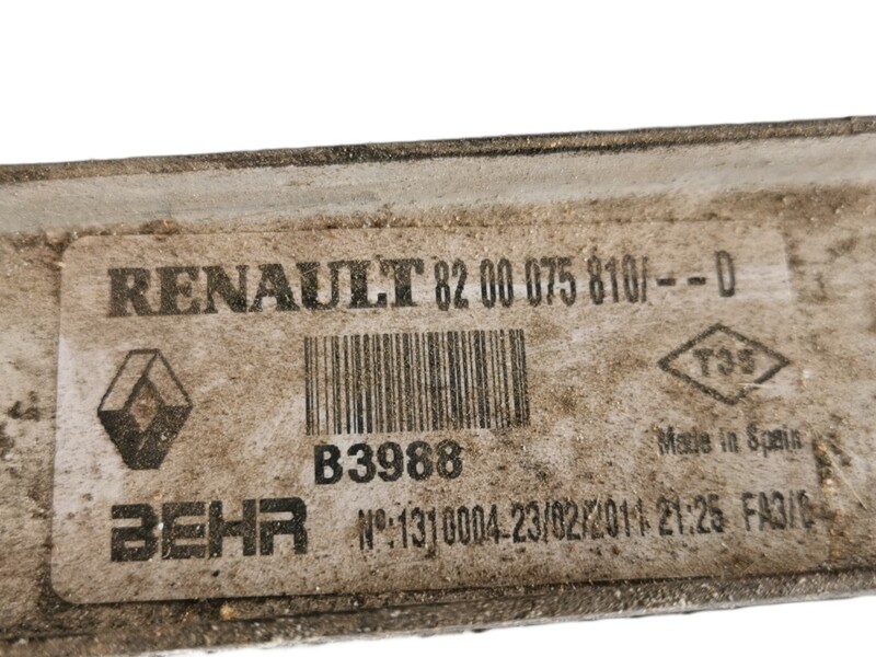Echangeur air (Intercooler) RENAULT ESPACE IV (JK0) Dynamique Diesel - 1