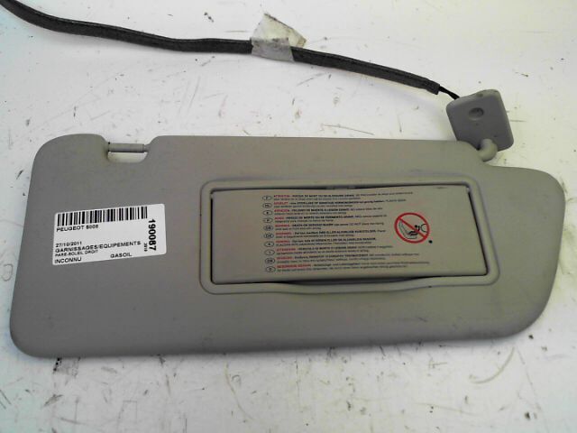 Pare soleil droit PEUGEOT 5008 1.6 HDi 112ch FAP Confort Pack 7 places Diesel - 1