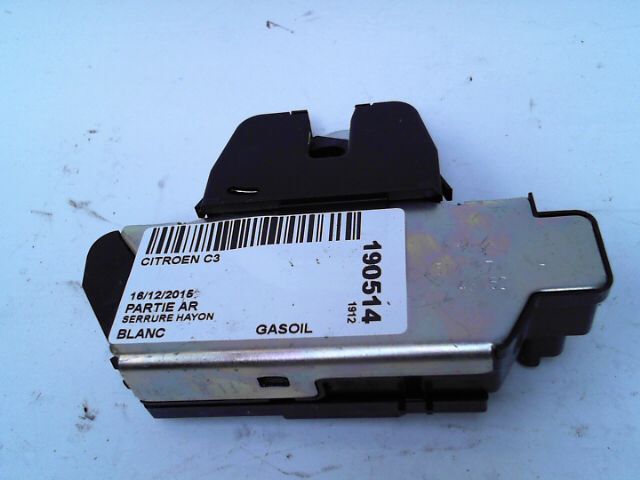 Serrure de hayon CITROEN C3 1.6 HDi 75ch FAP Feel Edition Diesel - 1