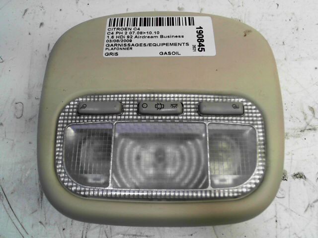 Eclairage de plafonnier CITROEN C4 1.6 HDi 92 Airdream Business Diesel - 1