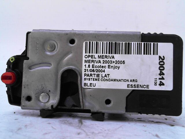 Serrure arriere gauche OPEL MERIVA 1.6 Ecotec Enjoy Essence - 1