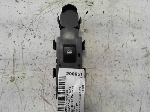 Interrupteur de leve vitre avant droit CITROEN C4 PICASSO 1.6 HDi 110 FAP Exclusive Diesel - 1