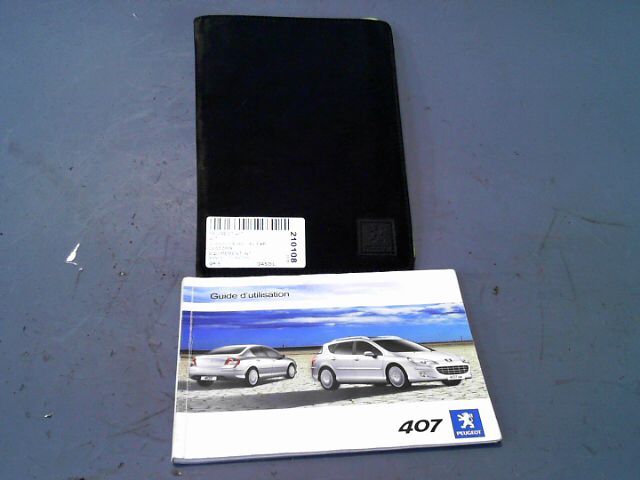 Notice d'utilisation PEUGEOT 407 Confort 1.6 HDi 16v FAP Diesel - 1