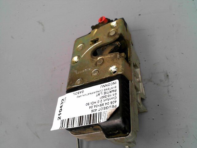 Serrure arriere droit PEUGEOT 406 Confort 2.0 HDi 90 Diesel - 1