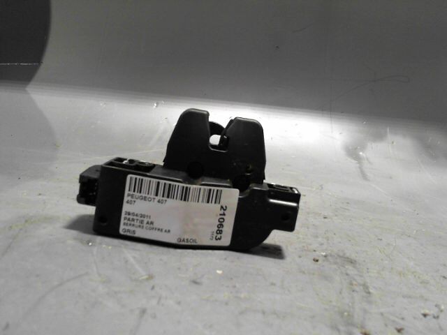Serrure de coffre PEUGEOT 407 Diesel - 1