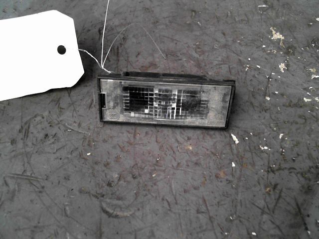 Eclairage de plaque RENAULT CLIO Diesel - 1