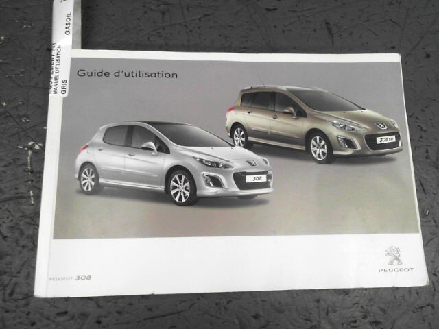 Notice d'utilisation PEUGEOT 308 Diesel - 1